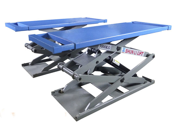 SHL-Y-J-30CBH Ultrathin Small Platform Scissor Lift(Both Side Extension Type)